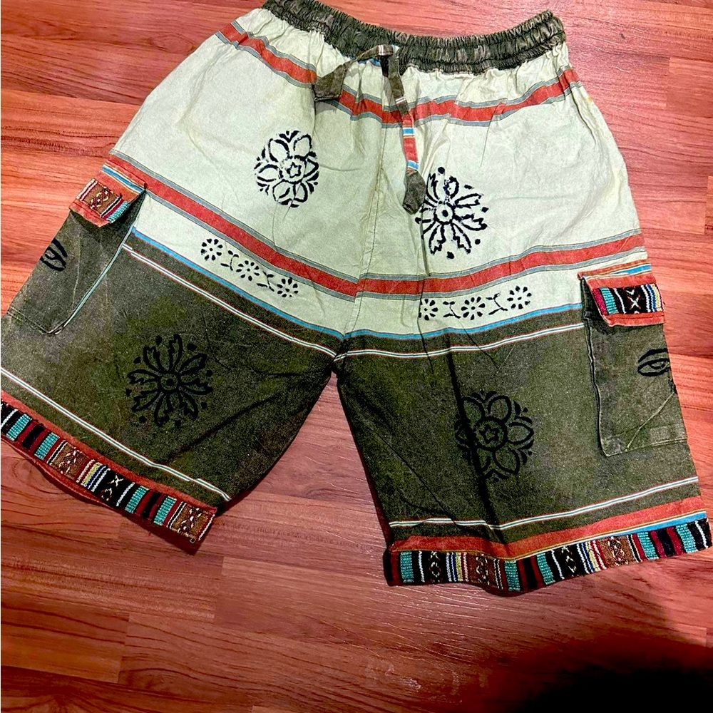 Stone wash Shorts